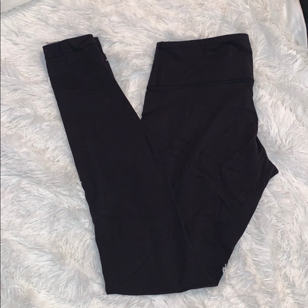 Black Lululemon Leggings size 6